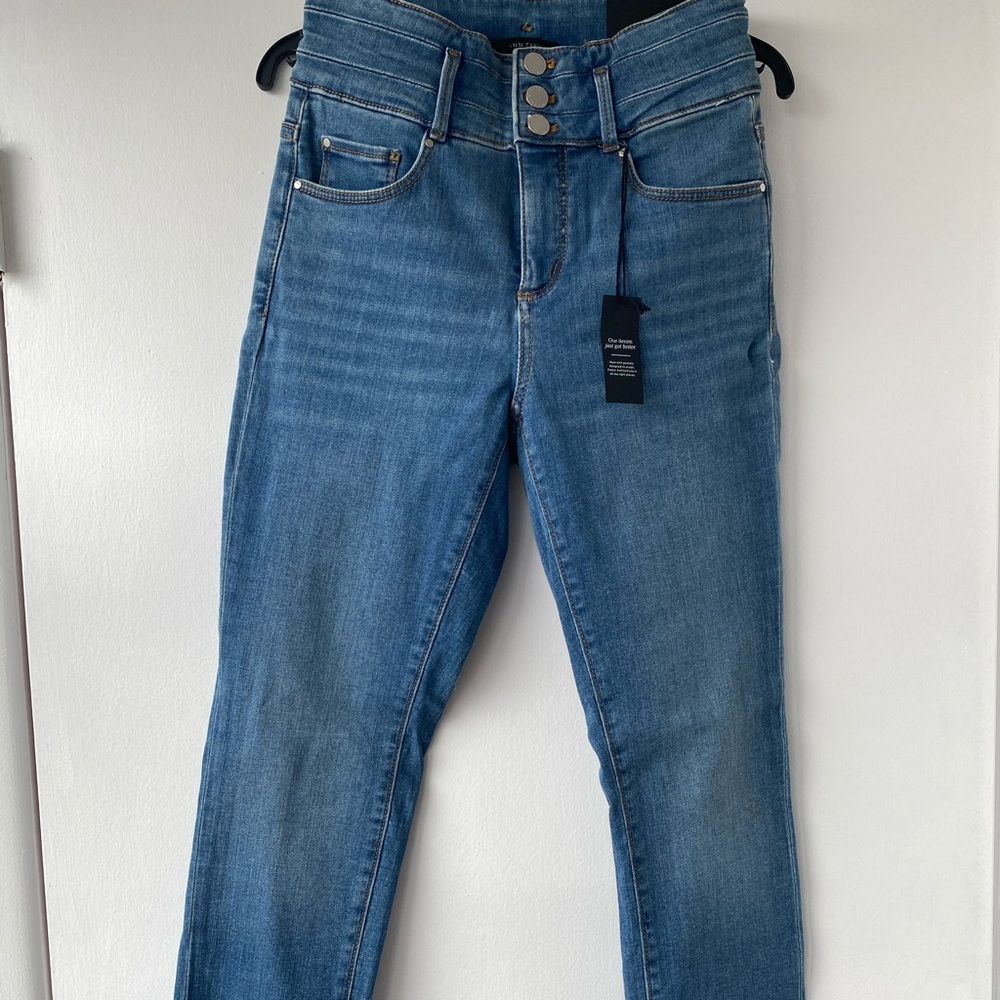 Ann Taylor high waist skinny jeans size 2